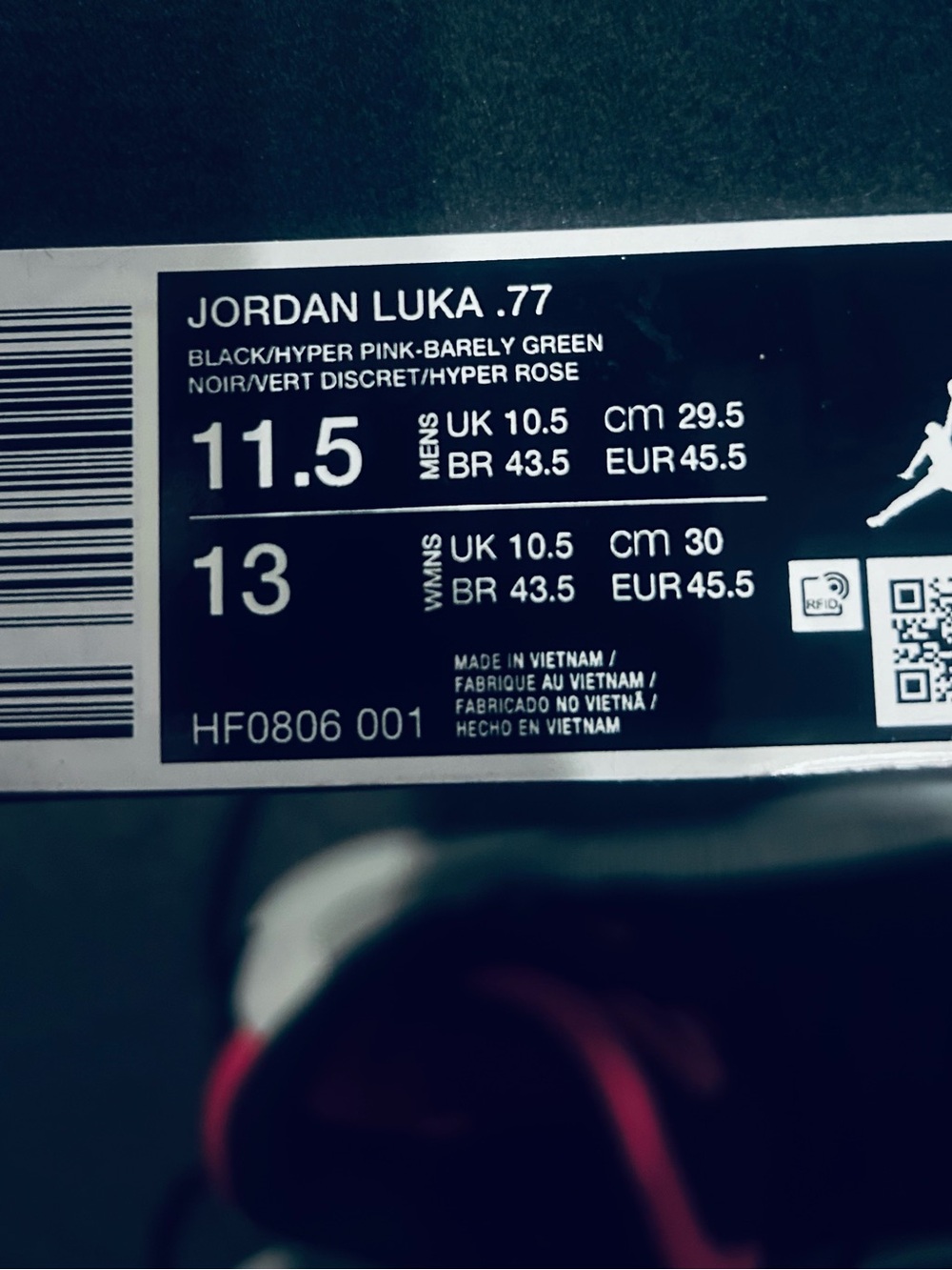 Jordan Luka 77 Basketball Shoes. Size 11.5 - Picture 6 of 8